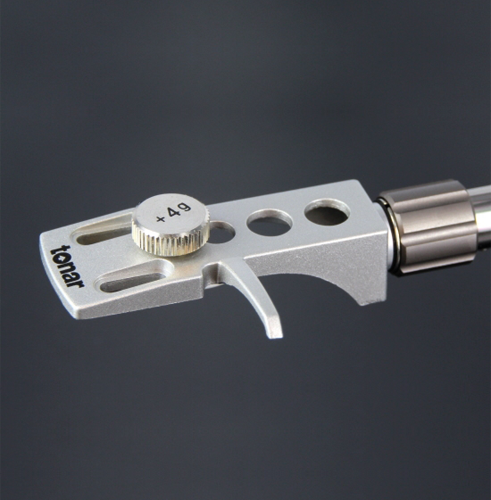 Tonar DJ headshell W/Weight (silver)