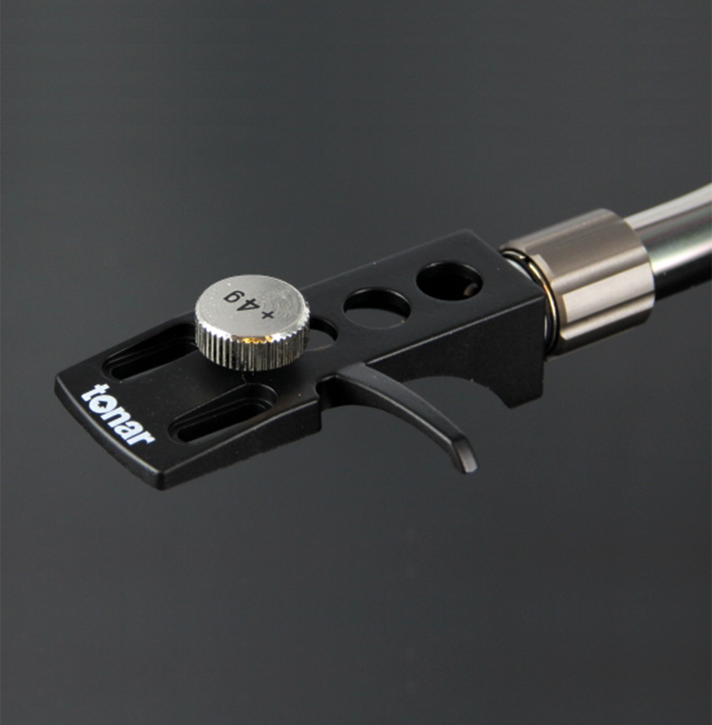 Tonar DJ headshell W/Weight (black)