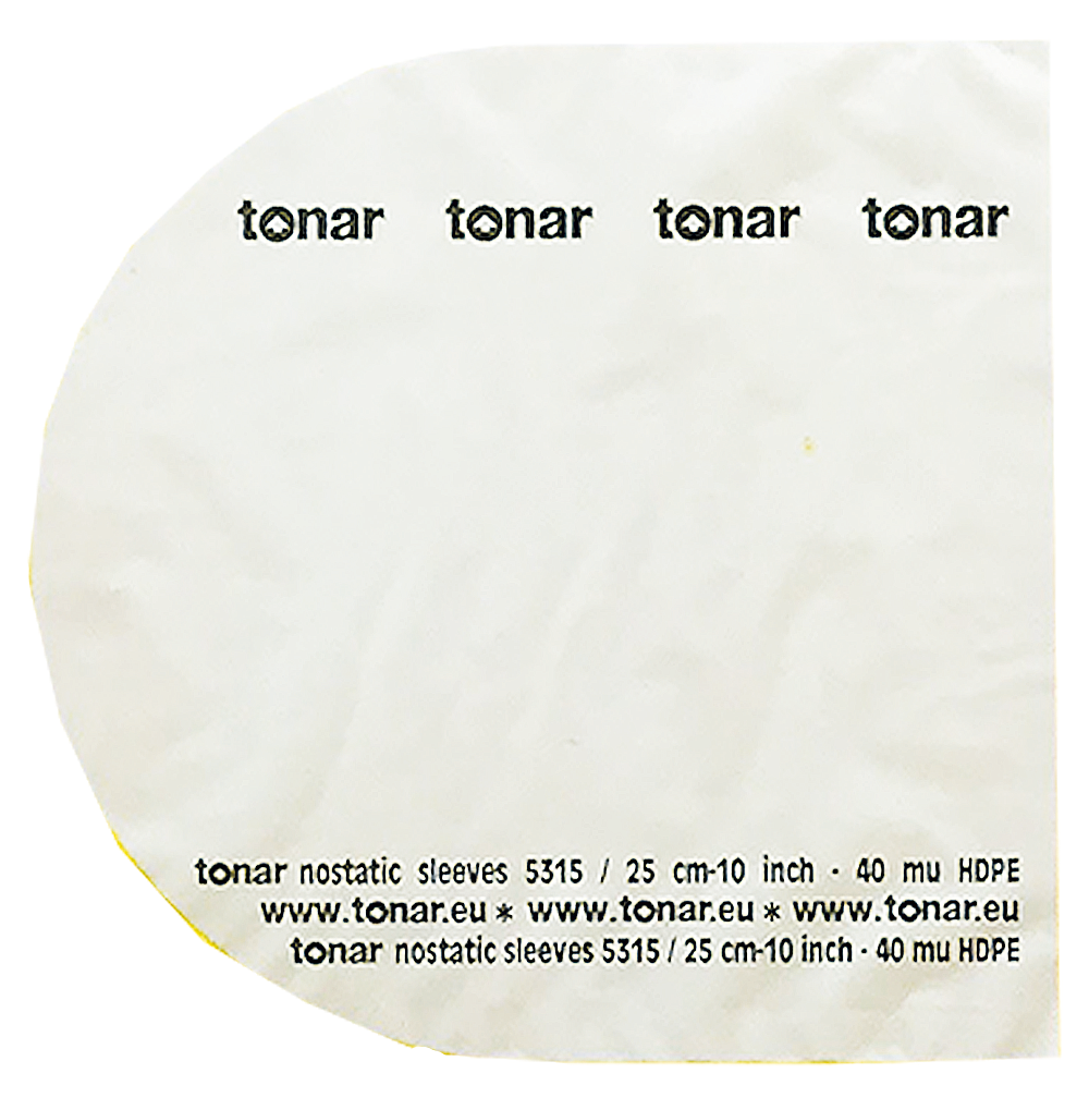 Tonar Nostatic sleeves for 10 inch