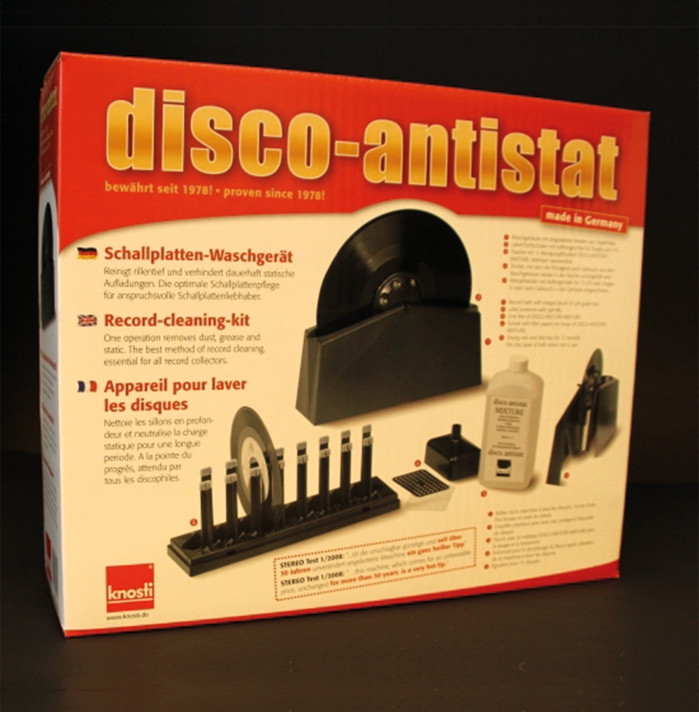 Knosti disco antistat record washing machine