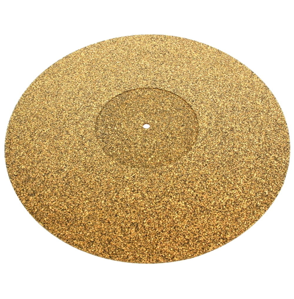 Cork/rubber turntable mat (dia 295 mm)